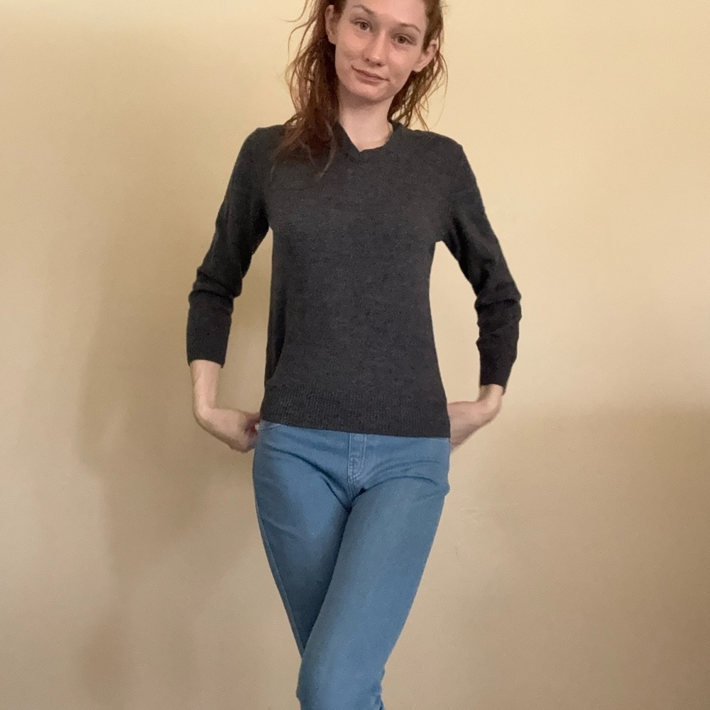 Calvin Klein Charcoal Women's Wool Sweater